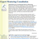 Tablet Screenshot of mentoringevaluation.com